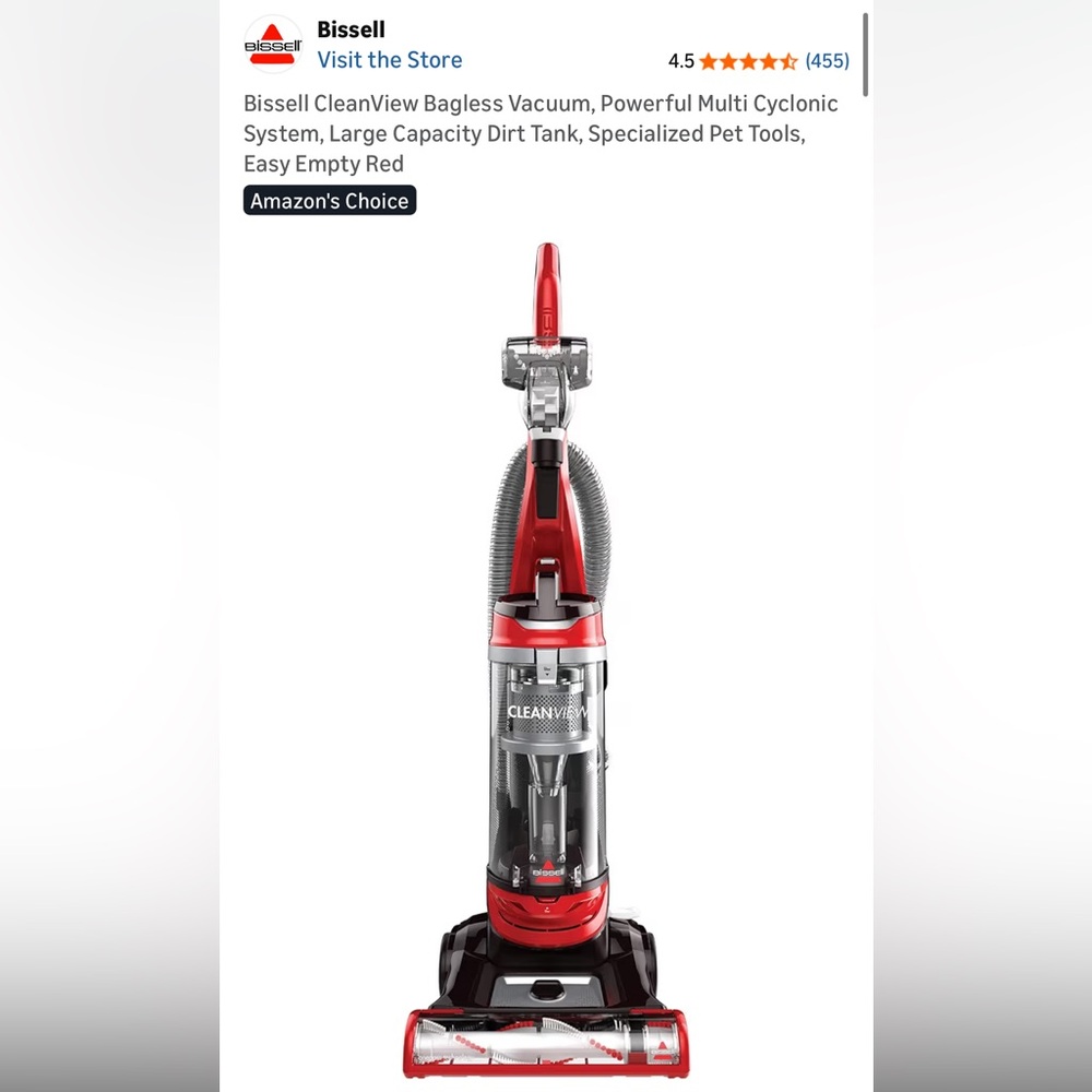 Bissell CleanView Vacuum 2492 parts